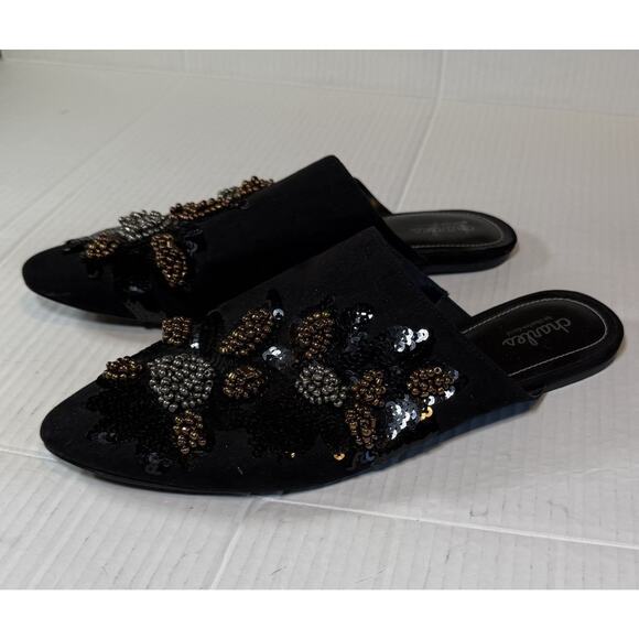Charles by Charles David Women's Size 10M Fickle Beaded Embellished Mule Black - Picture 2 of 11